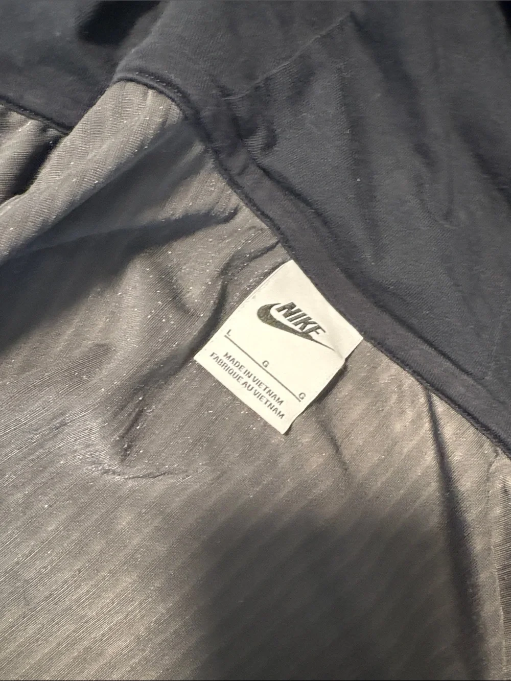 Nike Men’s Black Velour Pinstripe Corduroy Pants